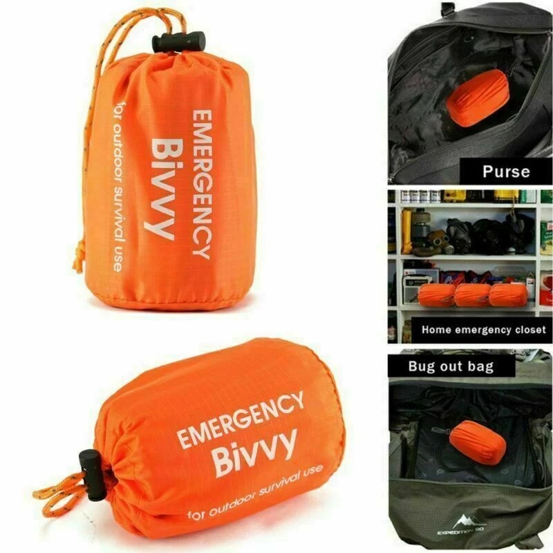 1-5Pack Emergency Sleeping Bag - Bivy Bag Emergency recension och pris