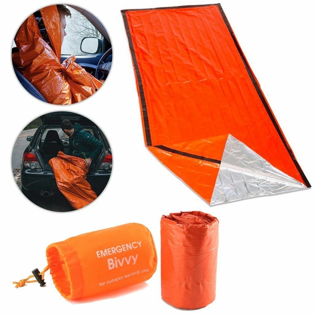 1-5Pack Emergency Sleeping Bag - Bivy Bag Emergency recension och pris