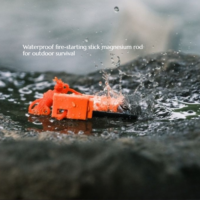 5PCS Outdoor Survival Waterpro - Magnesium Fire Starter recension och pris