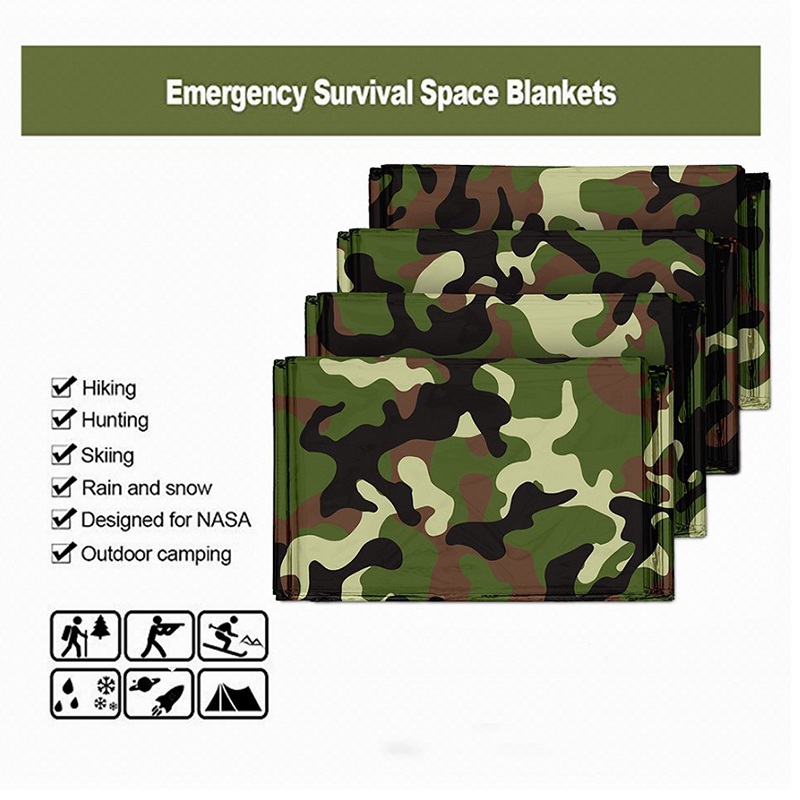 1pcs Emergency Thermal Blanket - Bivy Bag Emergency recension och pris