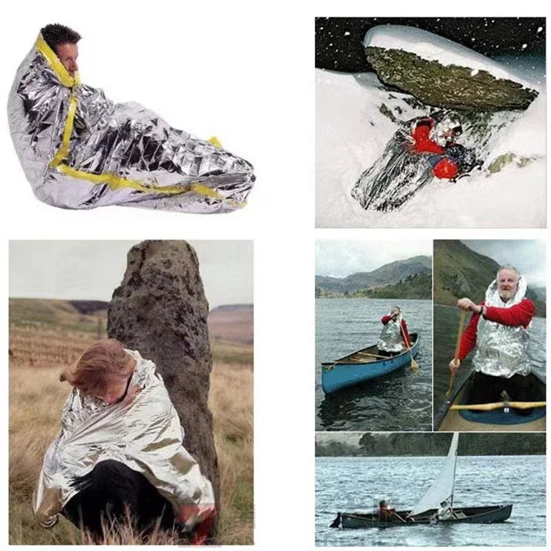 160*210cm 3 PCS Emergency Myra - Survival Blanket Reflective recension och pris