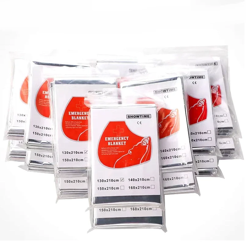 160*210cm 3 PCS Emergency Myra - Survival Blanket Reflective recension och pris