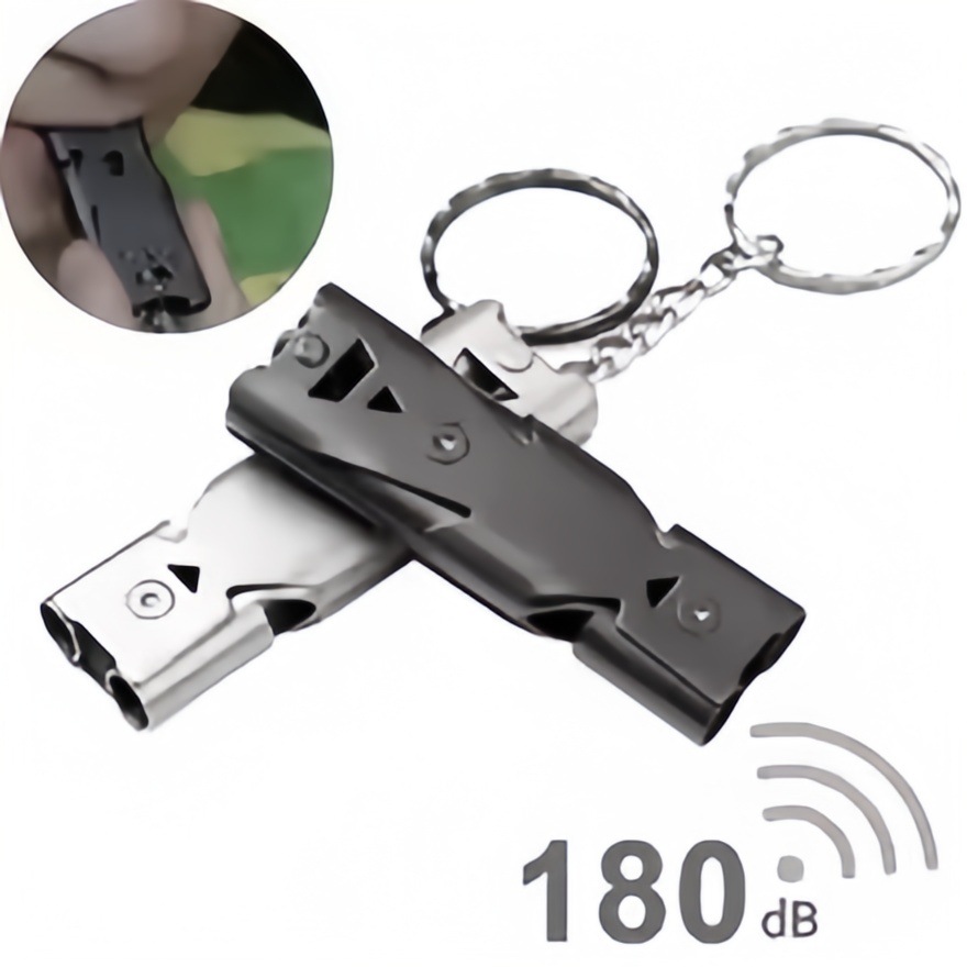 Survival Whistle Keychain–High - Emergency Whistle Loud recension och pris