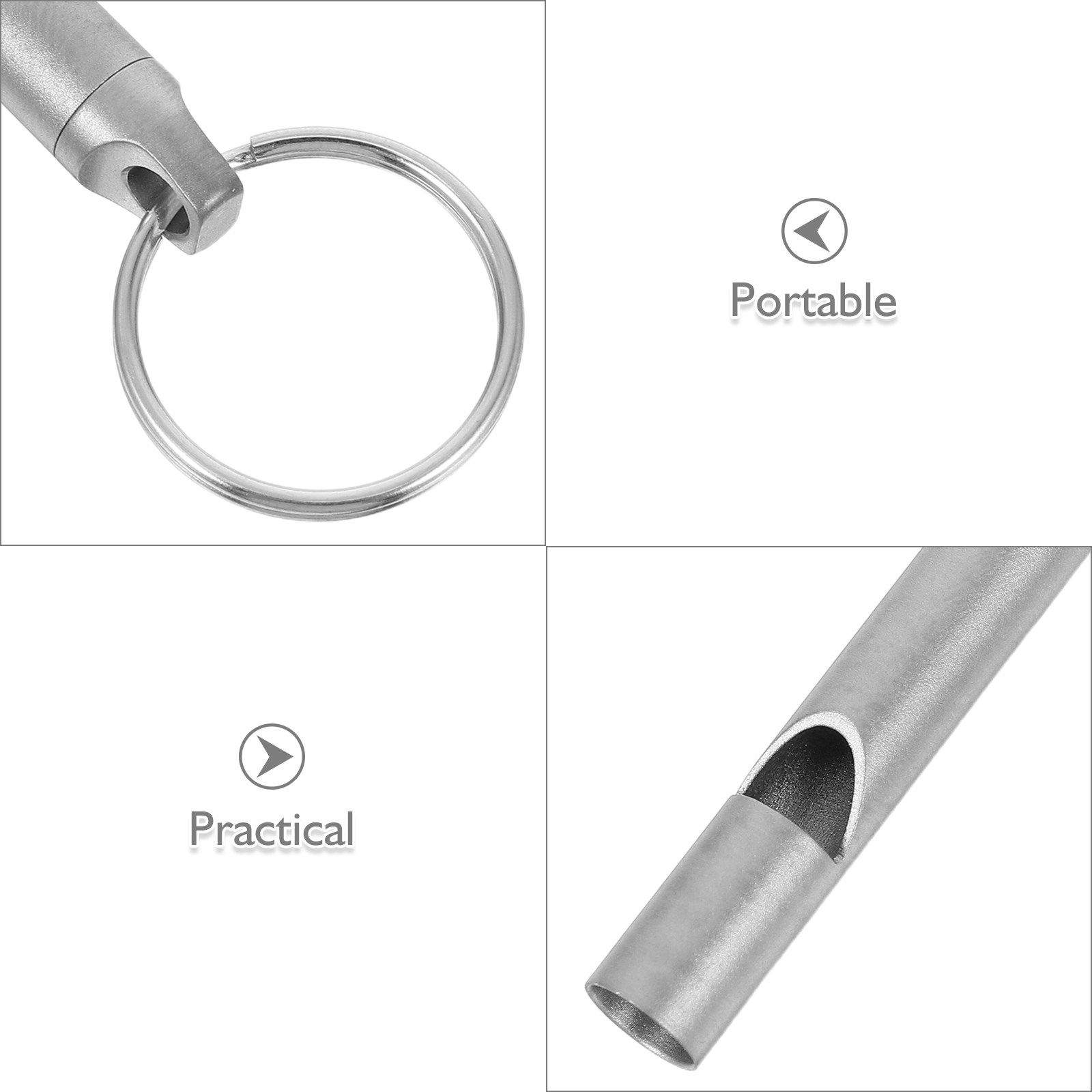 Ultra Loud 120Db Titanium Allo - Emergency Whistle Loud recension och pris
