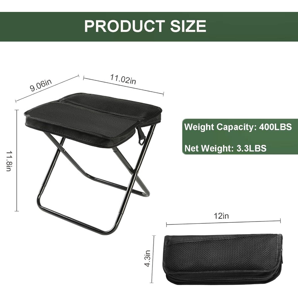 Portable Collapsible Stool,Por - Fishing Kit Compact recension och pris