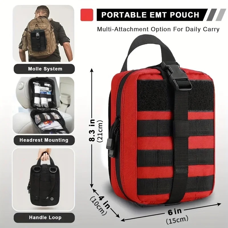 363pcs Portable First Aid Kit  - Bivy Bag Emergency recension och pris