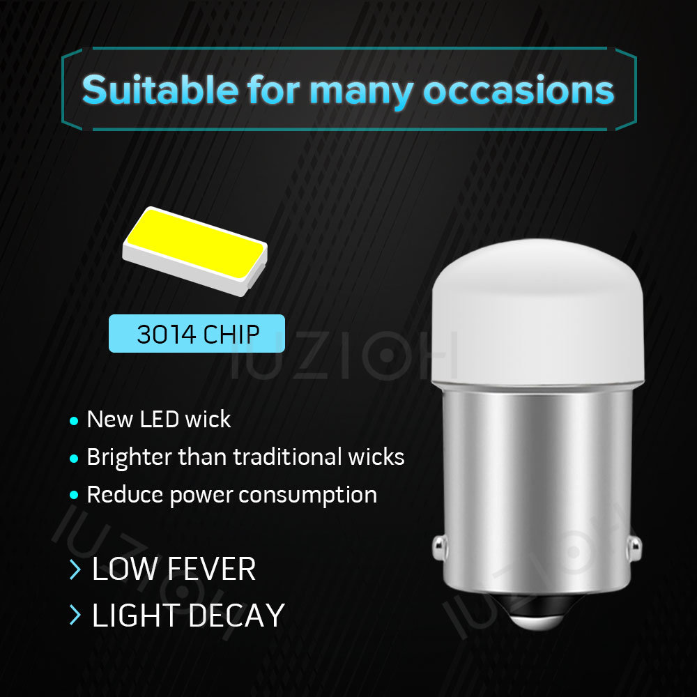 IUZIOH 12V 24V Led Bulb 1156 1 - Sos Light Strobe recension och pris
