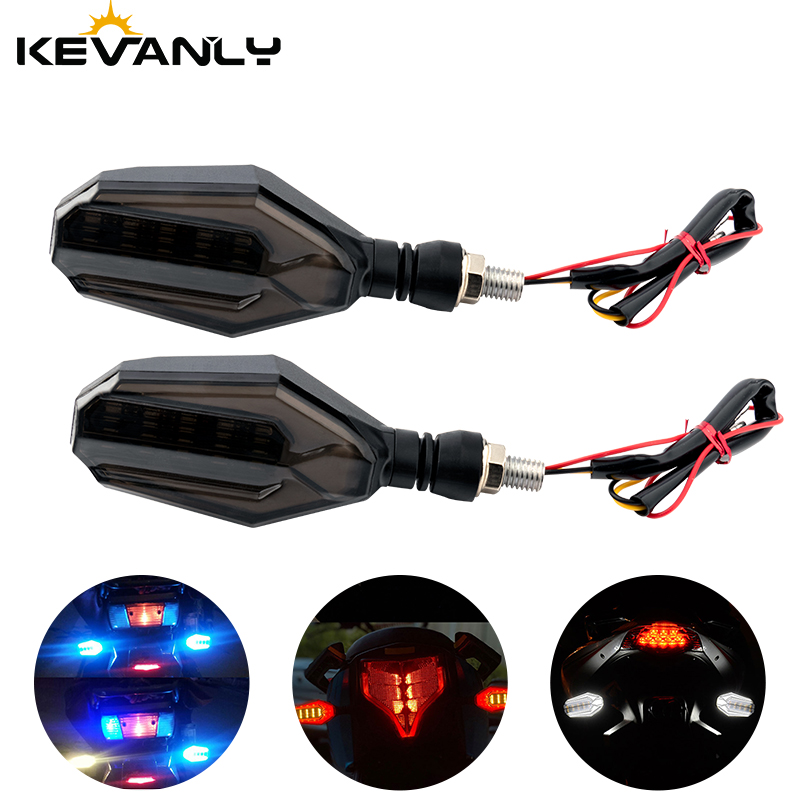 2PCS Motorcycle LED Turn Signa - Sos Light Strobe recension och pris