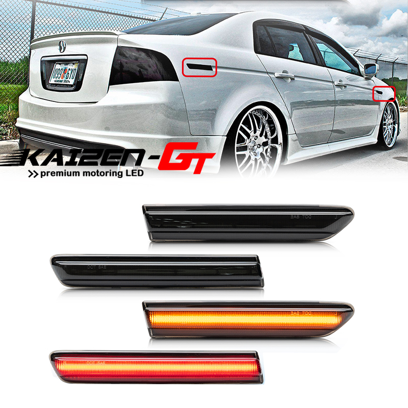 Smoked Lens Front Amber / Rear - Signal Flare Kit recension och pris