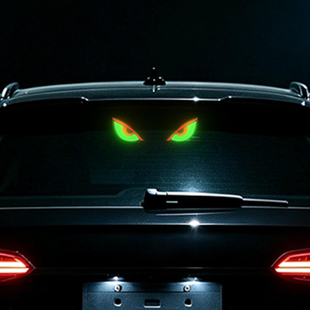 Solar Powered Demon Eye LED Ca - Sos Light Strobe recension och pris