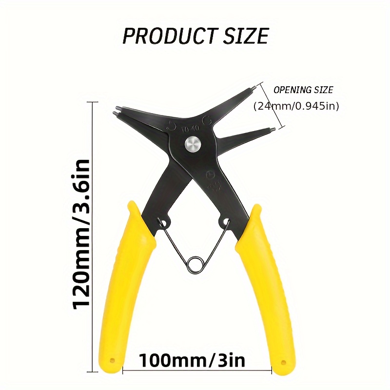 2-in-1 dual-purpose snap ring  - Multi Tool Plier recension och pris