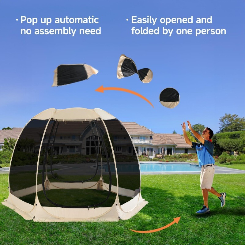 Hot Sale 6 Sided Mesh Screen P - Emergency Mylar Tent recension och pris