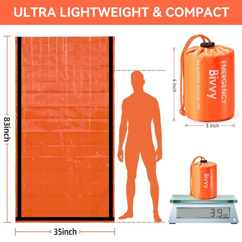 Emergency Sleeping Bag Surviva - Bivy Bag Emergency recension och pris