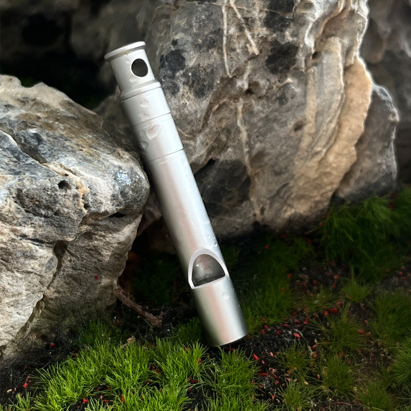 Titanium Alloy Survival Whistl - Emergency Whistle Loud recension och pris