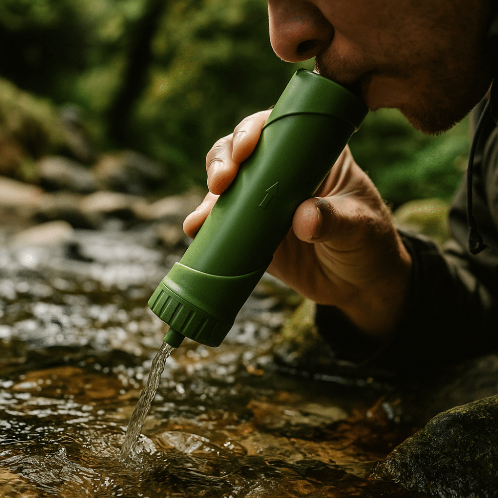 ABS Outdoor Mini Water Filter  - Water Purification Straw recension och pris