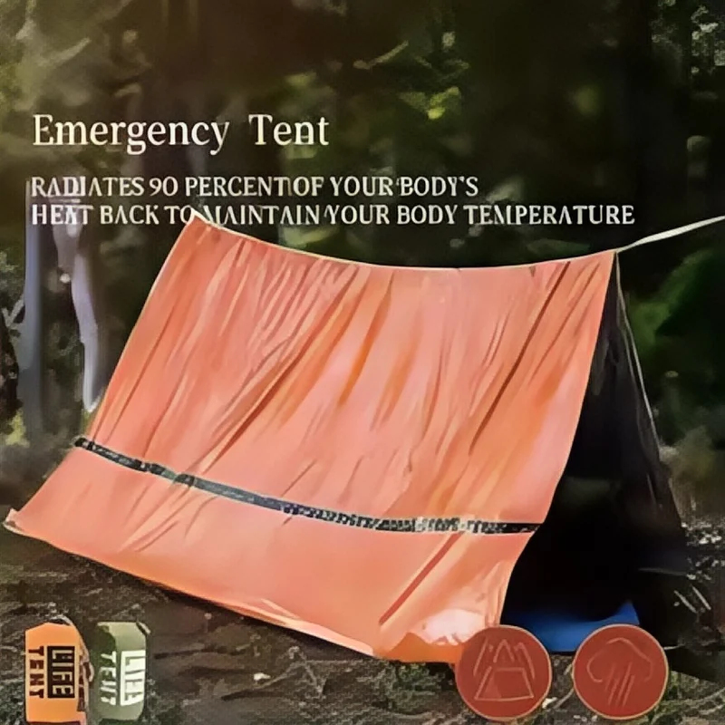 2 Person Emergency Survival Sh - Emergency Mylar Tent recension och pris