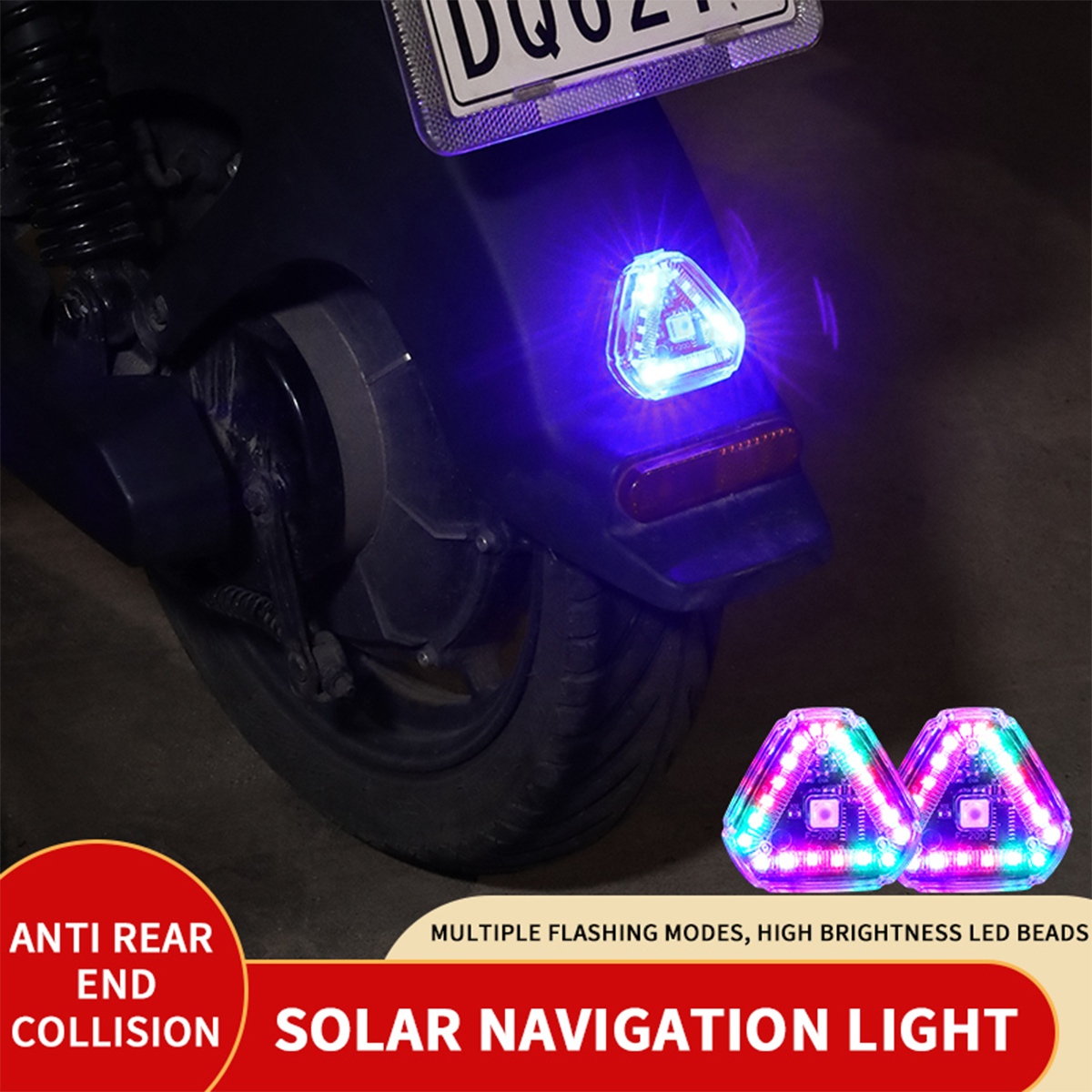 Triangles Solar Power Strobe W - Sos Light Strobe recension och pris