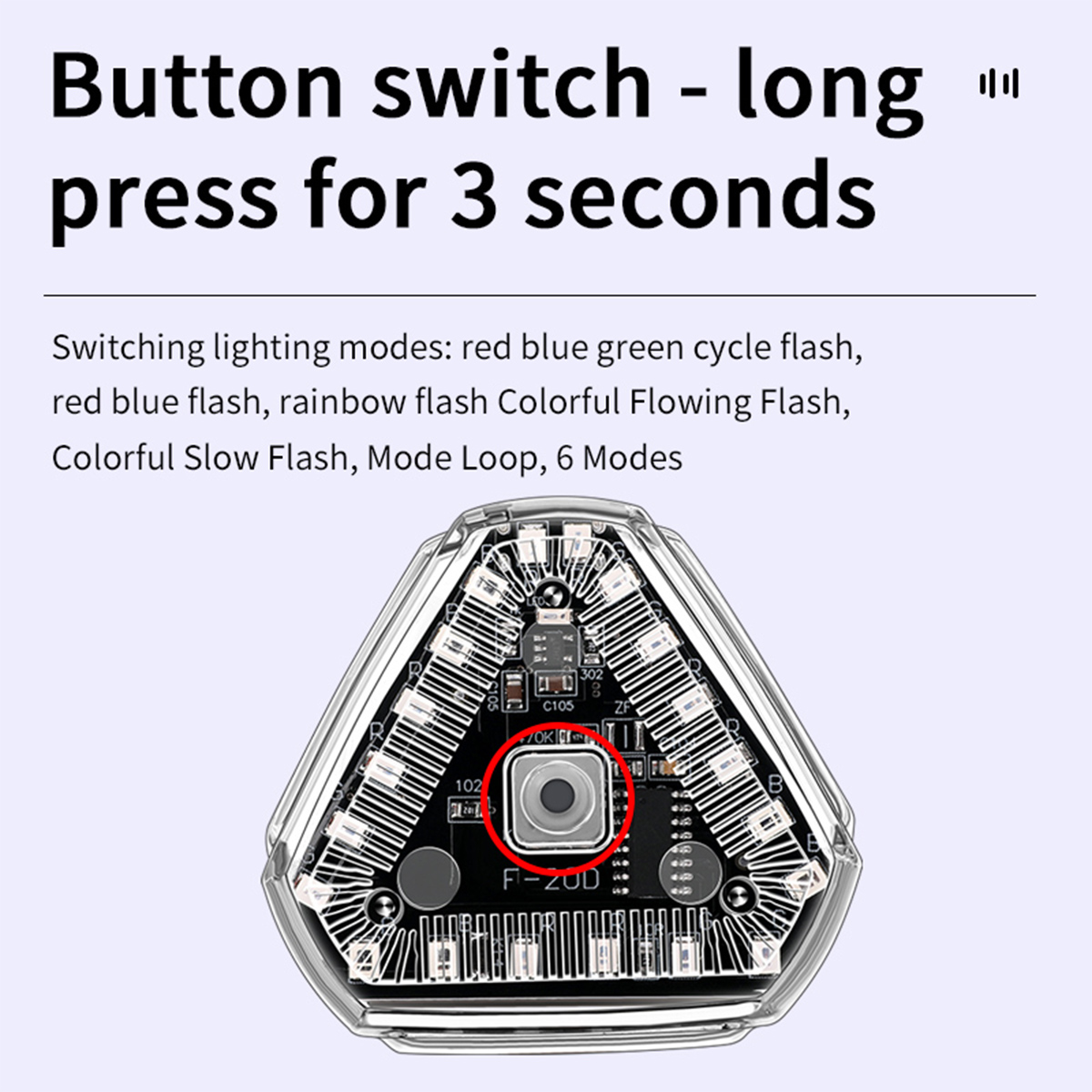 Triangles Solar Power Strobe W - Sos Light Strobe recension och pris