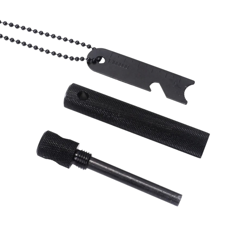 Magnesium Rod with Compass - W - Magnesium Fire Starter recension och pris