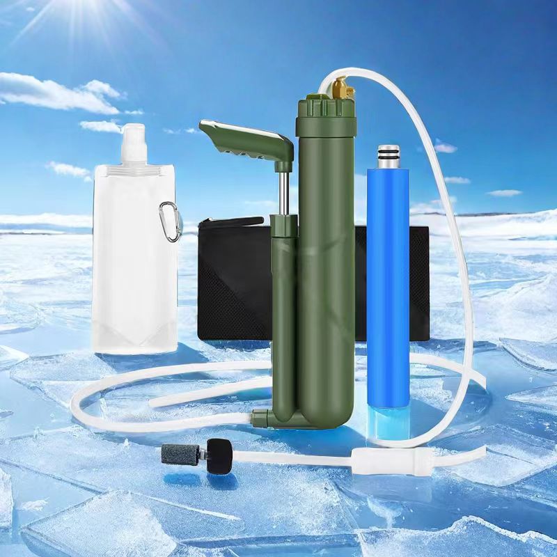 Filterwell Portable Hand Pump  - Water Purification Straw recension och pris