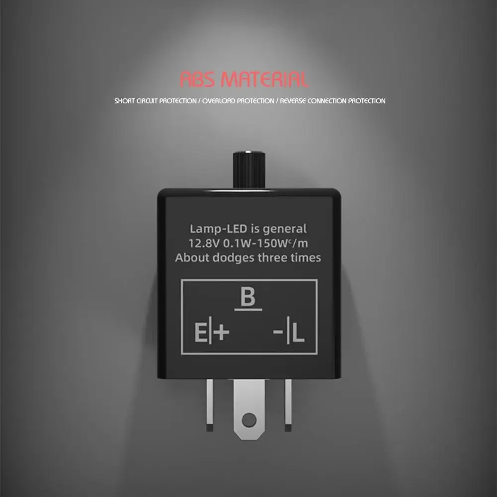 12v 3 pin Adjustable LED Flash - Sos Light Strobe recension och pris