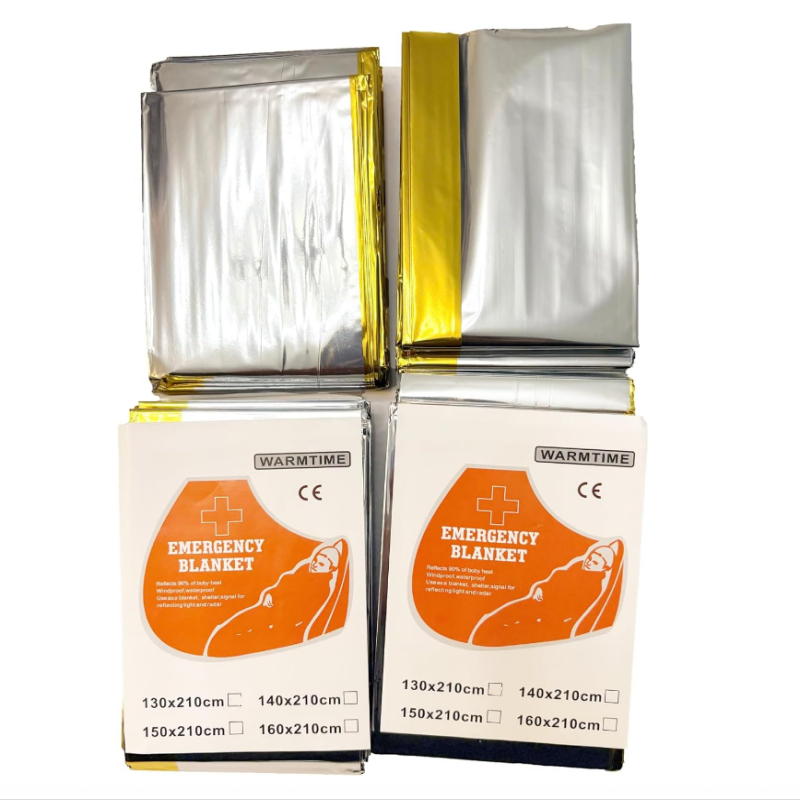 4 Pack Gold Silver Mylar Emerg - Emergency Mylar Tent recension och pris