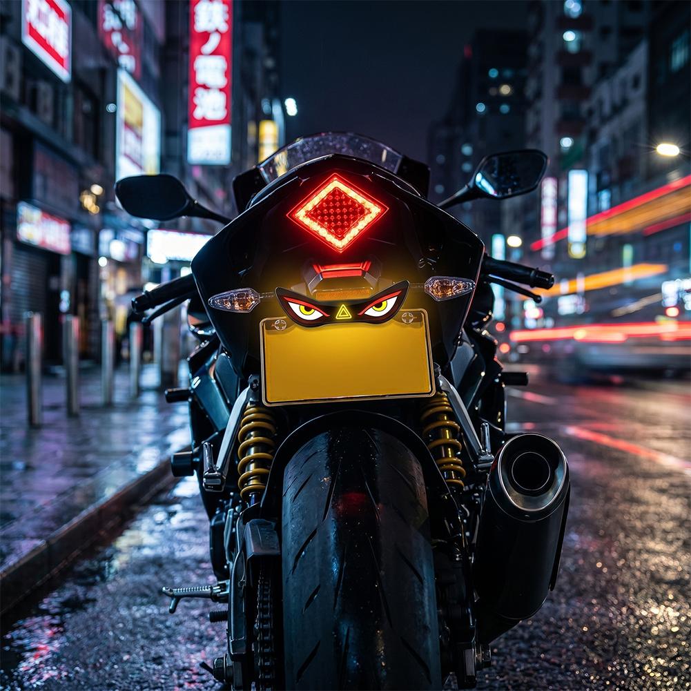 Motorcycle DEMON EYE Ambient L - Sos Light Strobe recension och pris