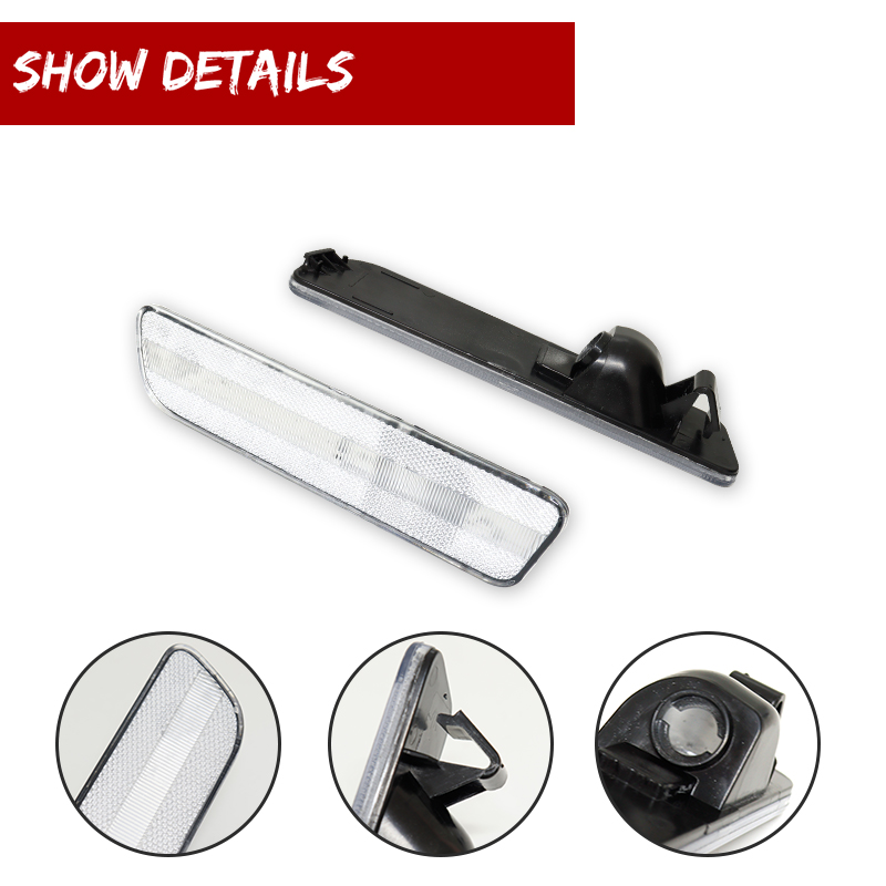 Smoked /Clear Lens Rear Bumper - Signal Flare Kit recension och pris