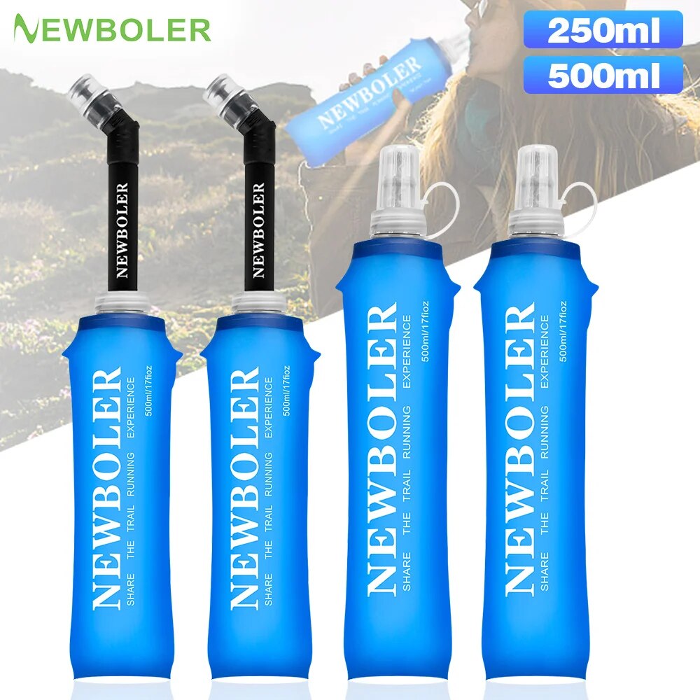 NEWBOLER 250ml 500ml Water Bot - Water Bag Collapsible recension och pris