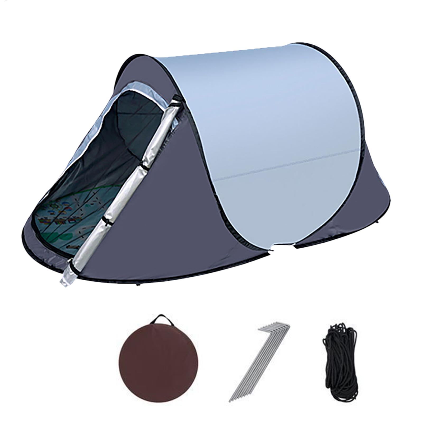 Hand-throw Automatic Open Camp - Emergency Mylar Tent recension och pris