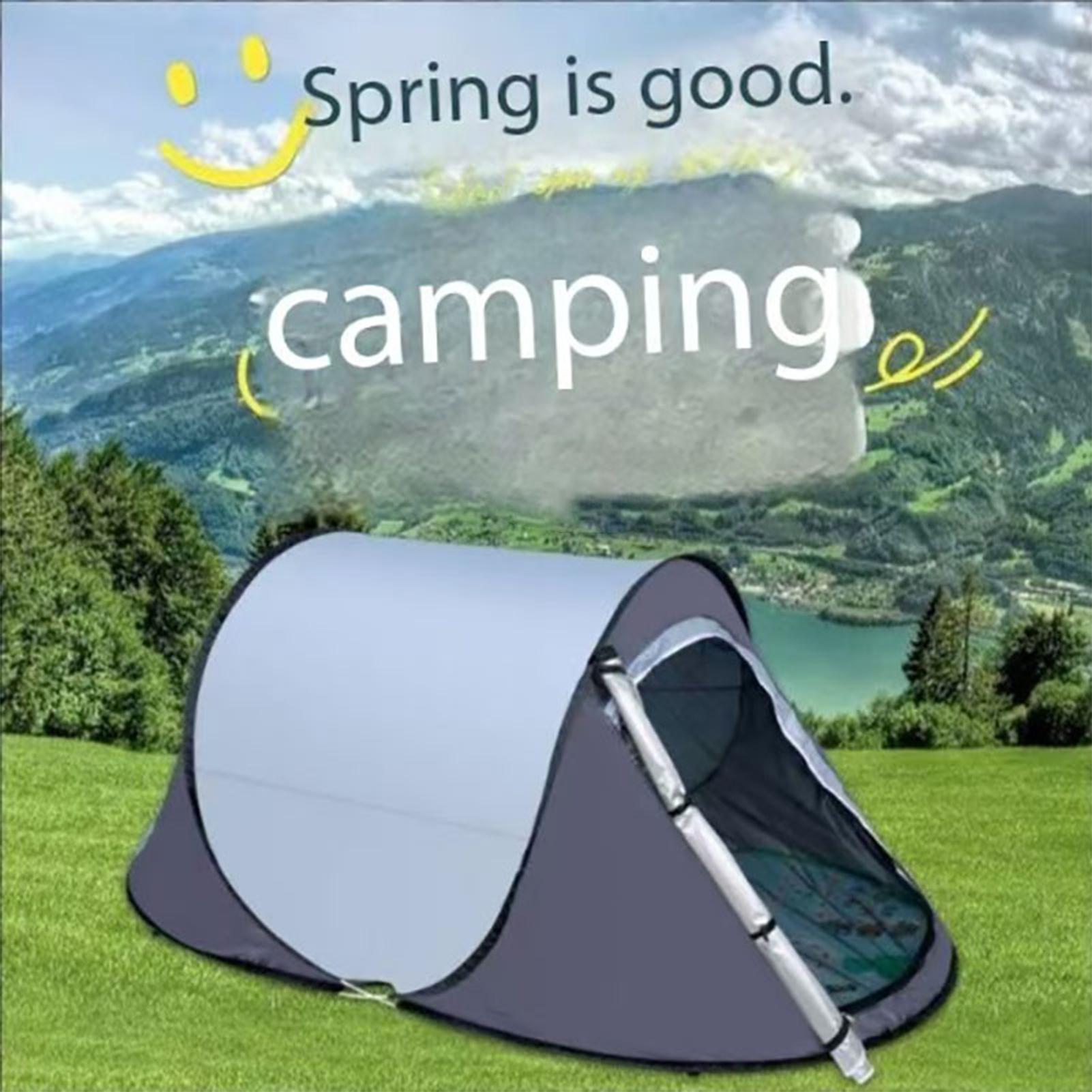 Hand-throw Automatic Open Camp - Emergency Mylar Tent recension och pris
