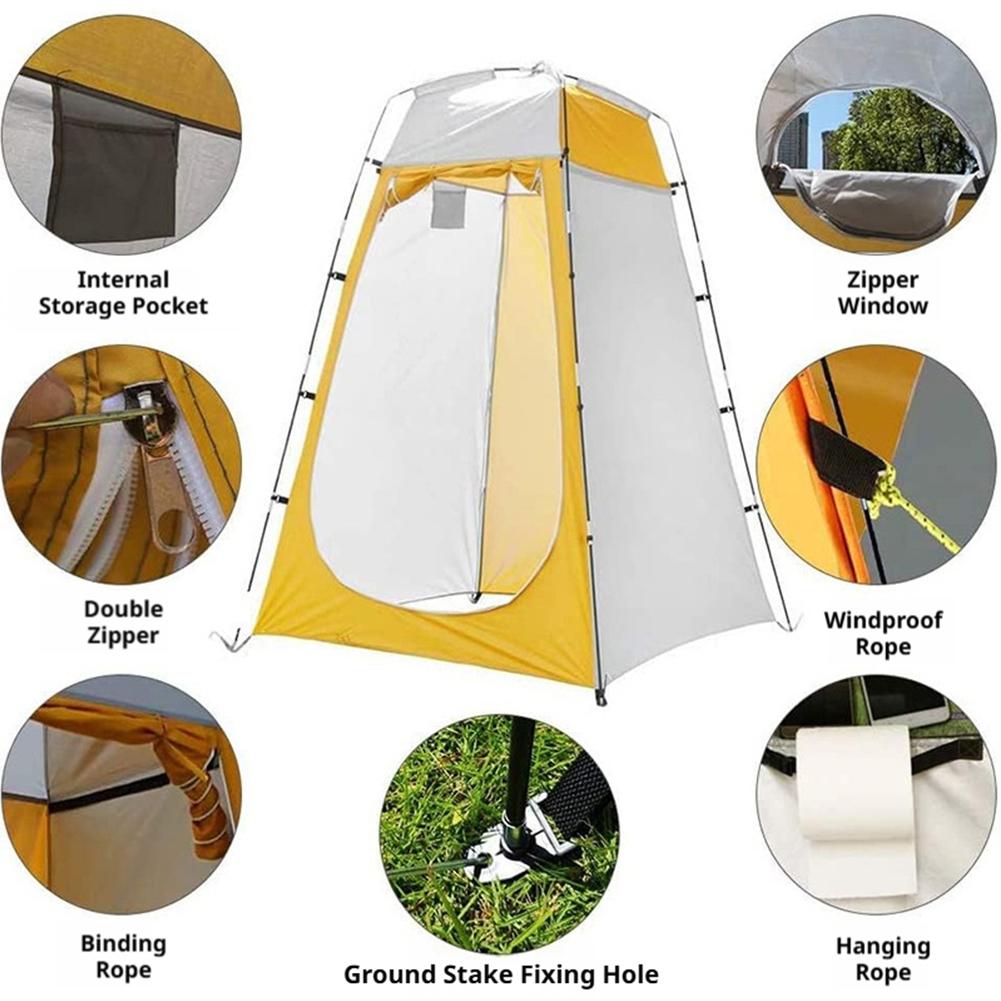 Pop-Up Portable Tent With Fold - Emergency Mylar Tent recension och pris