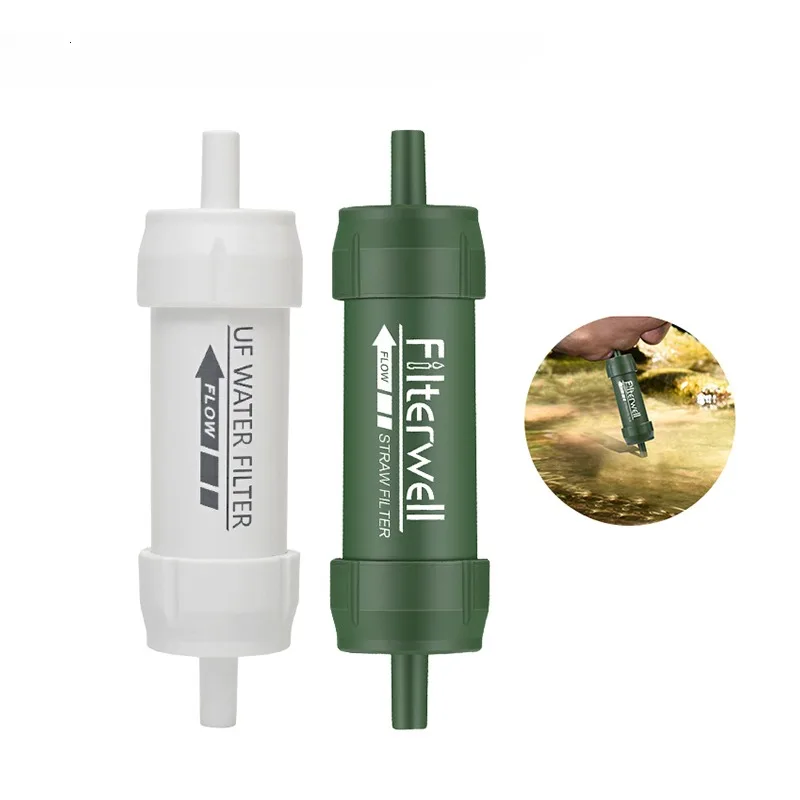 1PC Outdoor Mini Water Filter  - Water Purification Straw recension och pris