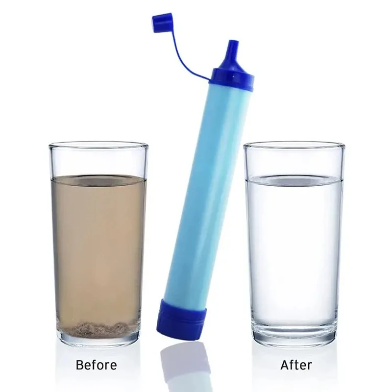 1pc Outdoor Mini Water Filter  - Water Purification Straw recension och pris