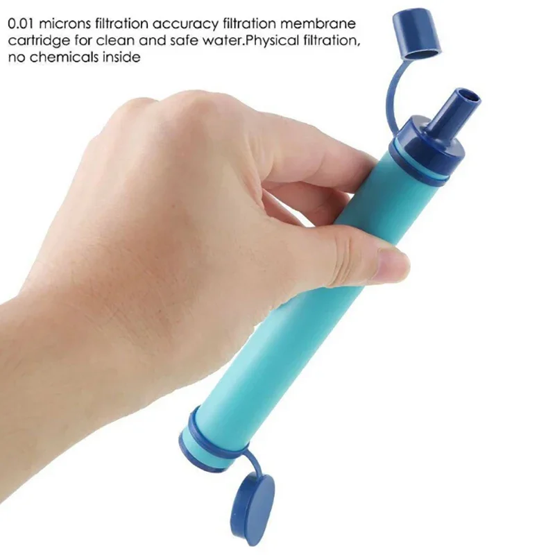 1pc Outdoor Mini Water Filter  - Water Purification Straw recension och pris