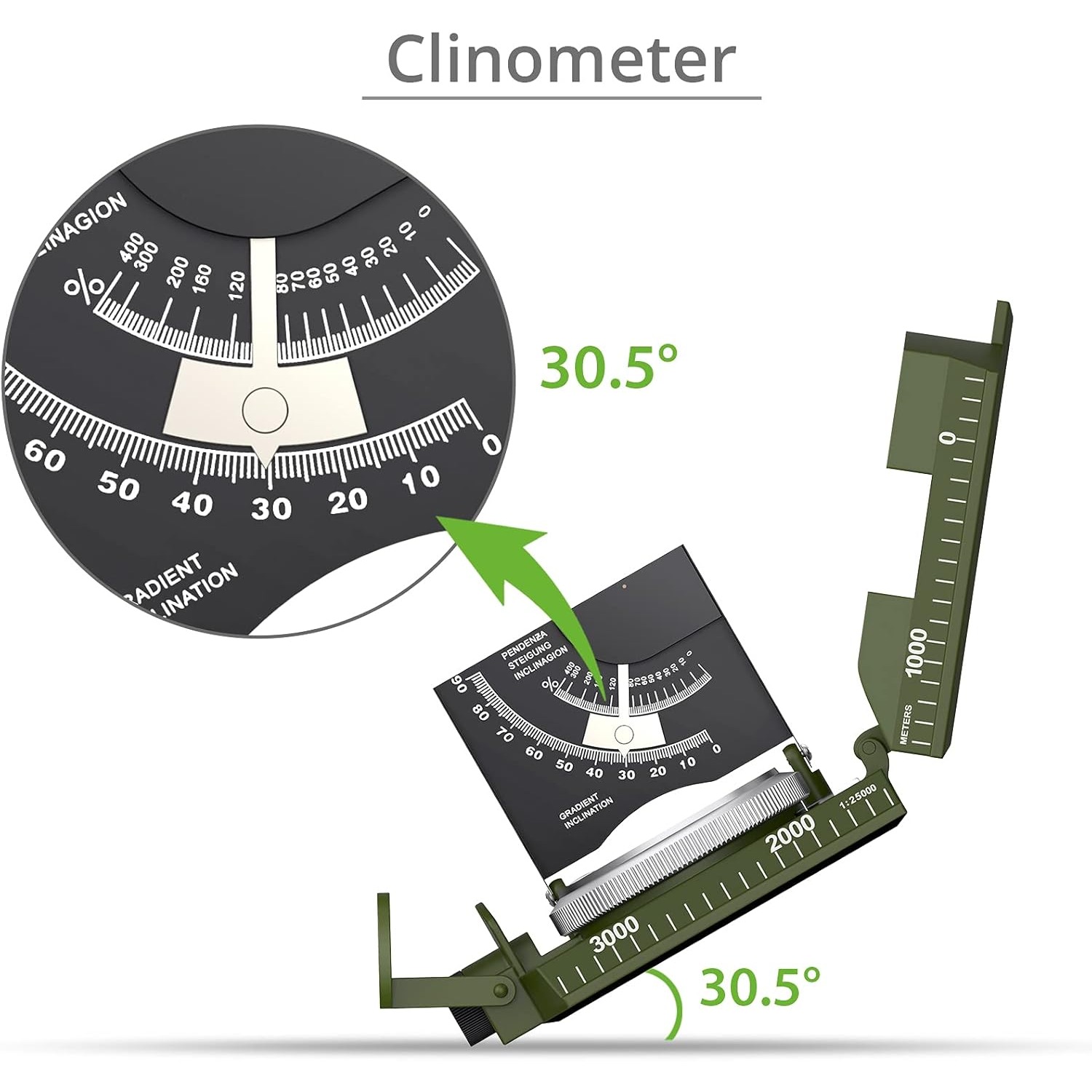 Proster IP65 Compass - Lensati - Compass Lensatic recension och pris