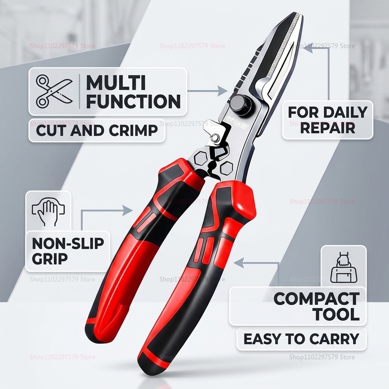 Multi Functional Electrician S - Multi Tool Plier recension och pris