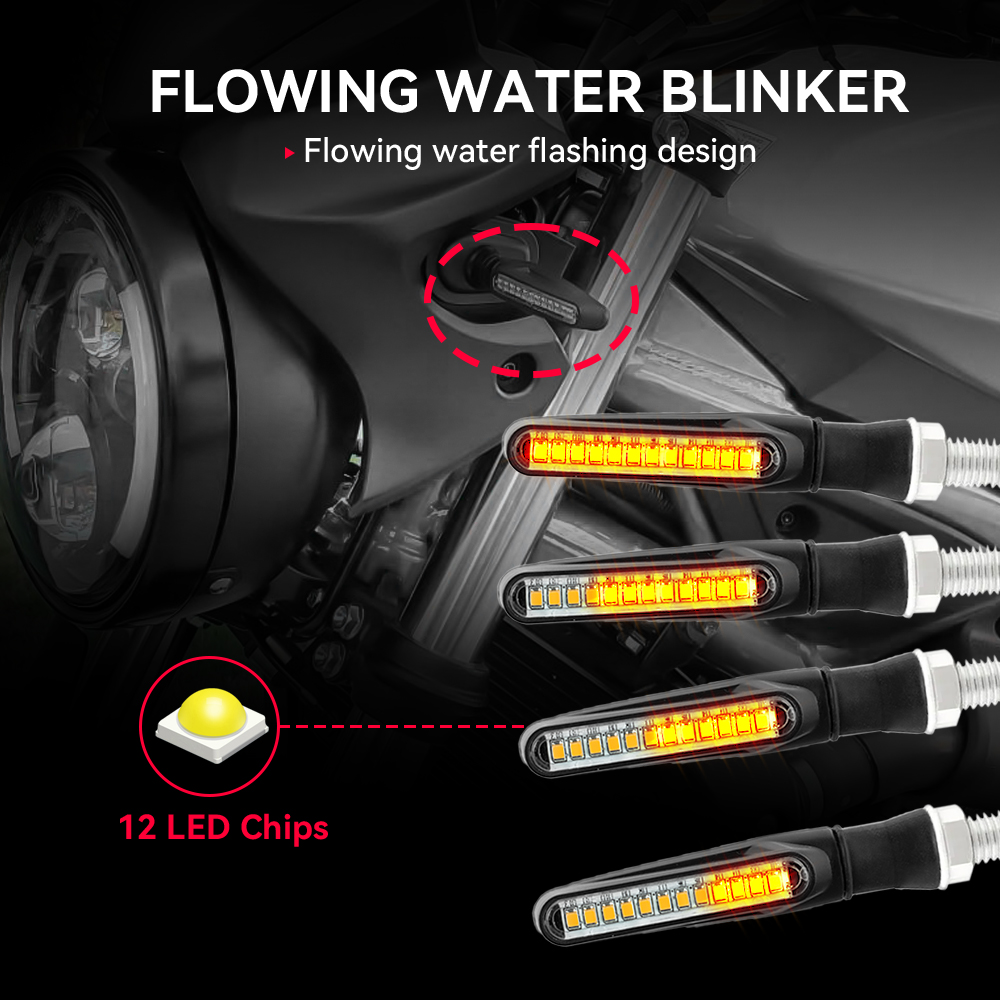 Motorcycle Led Turn Signals Di - Sos Light Strobe recension och pris