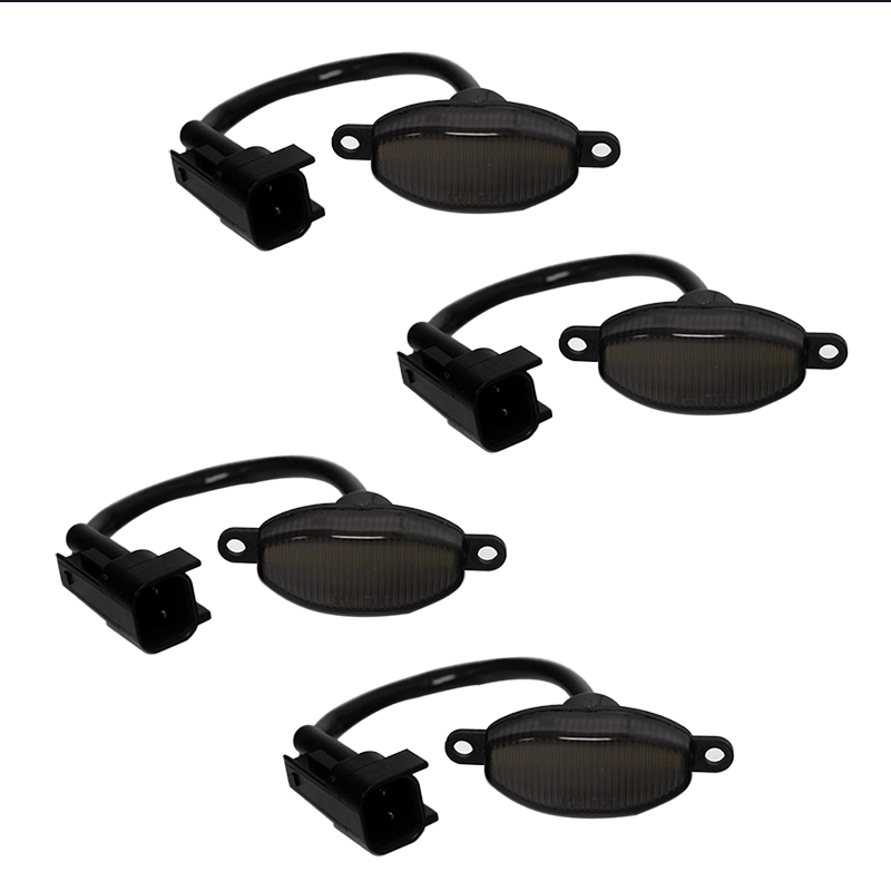 4PCS Smoked Lens Front Amber & - Signal Flare Kit recension och pris