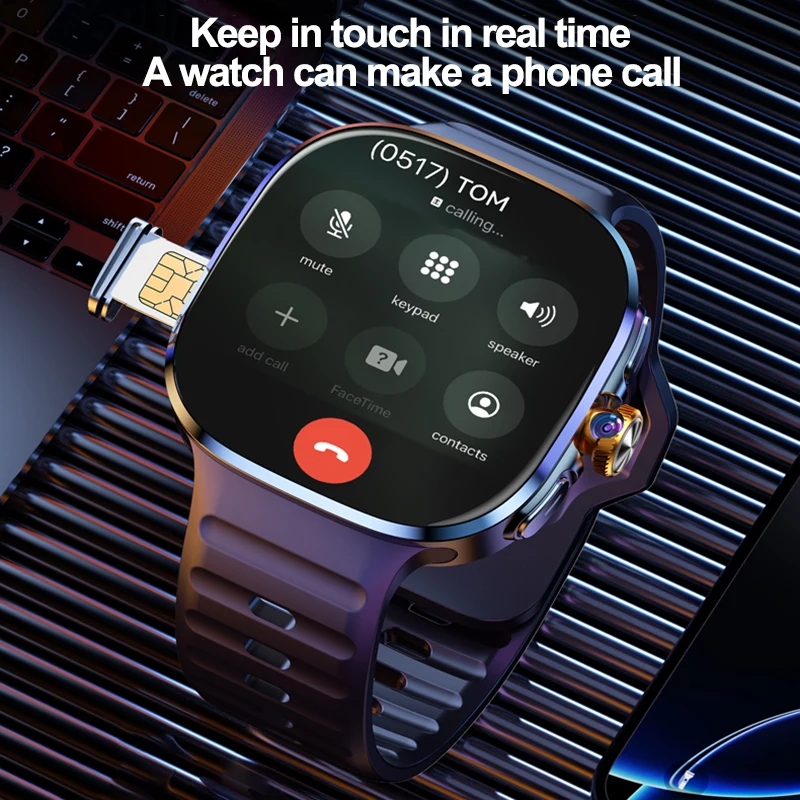 New Large Screen Smartwatch 4G - Compass Lensatic recension och pris