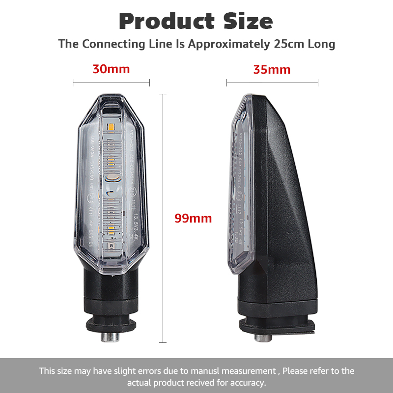 Motorcycle Turn Signal Dynamic - Sos Light Strobe recension och pris