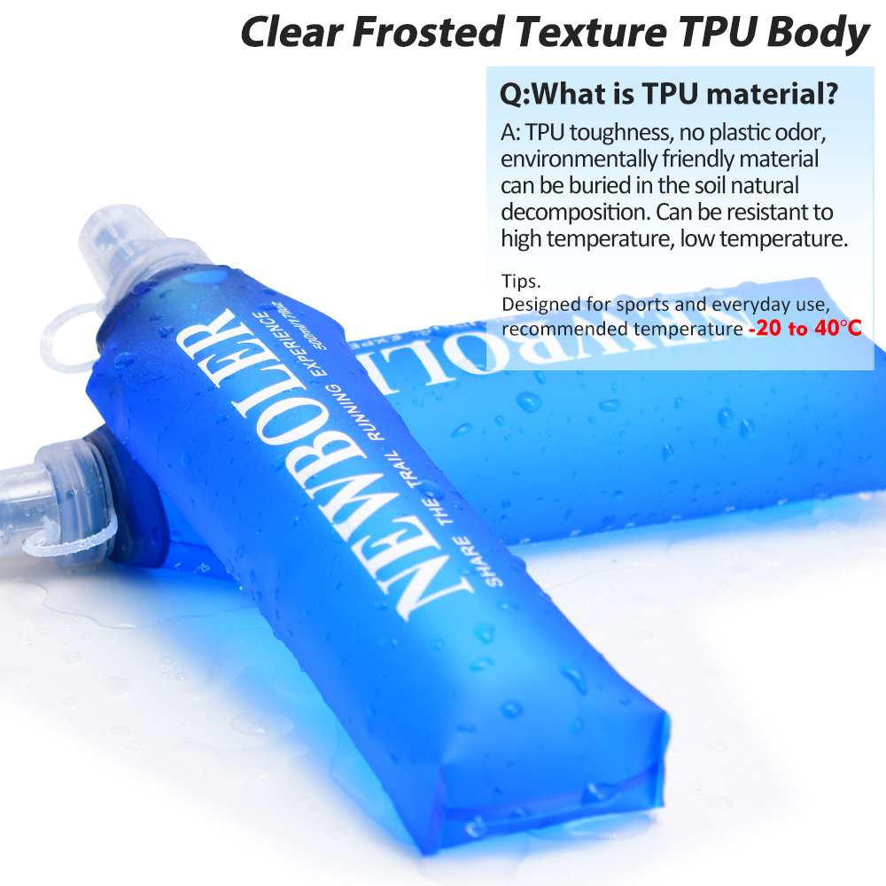 750ML Water Bottle TPU Folding - Water Bag Collapsible recension och pris