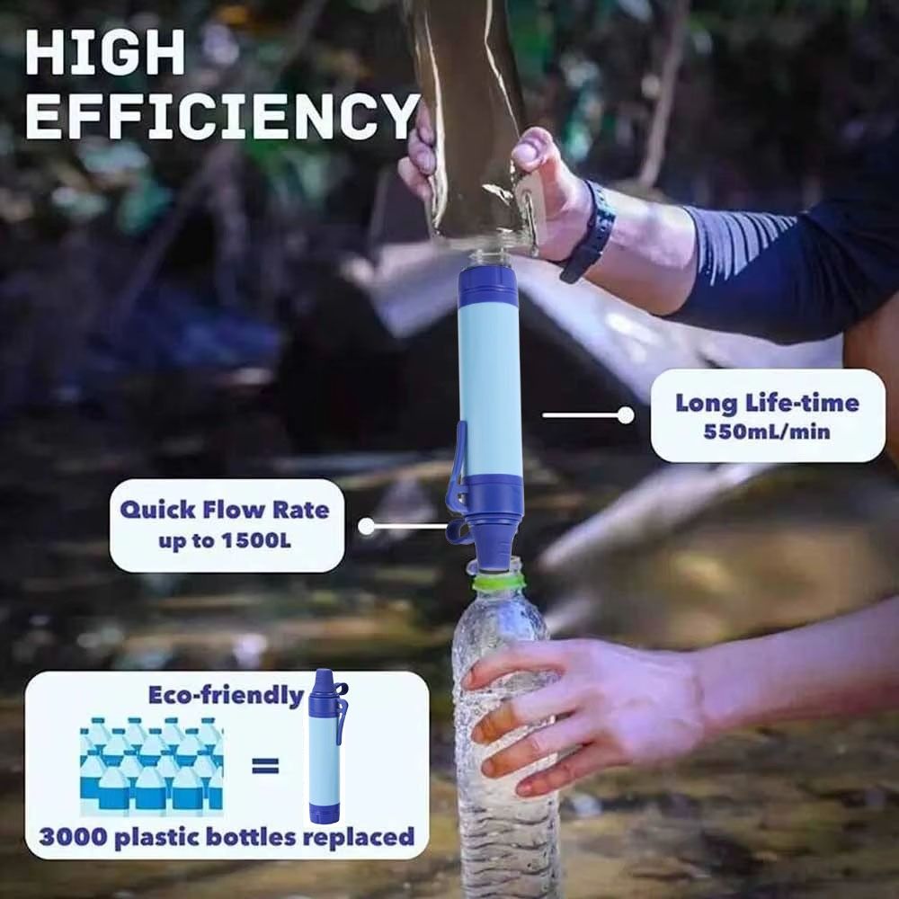 Mini Mini Water Filter Straw P - Water Purification Straw recension och pris